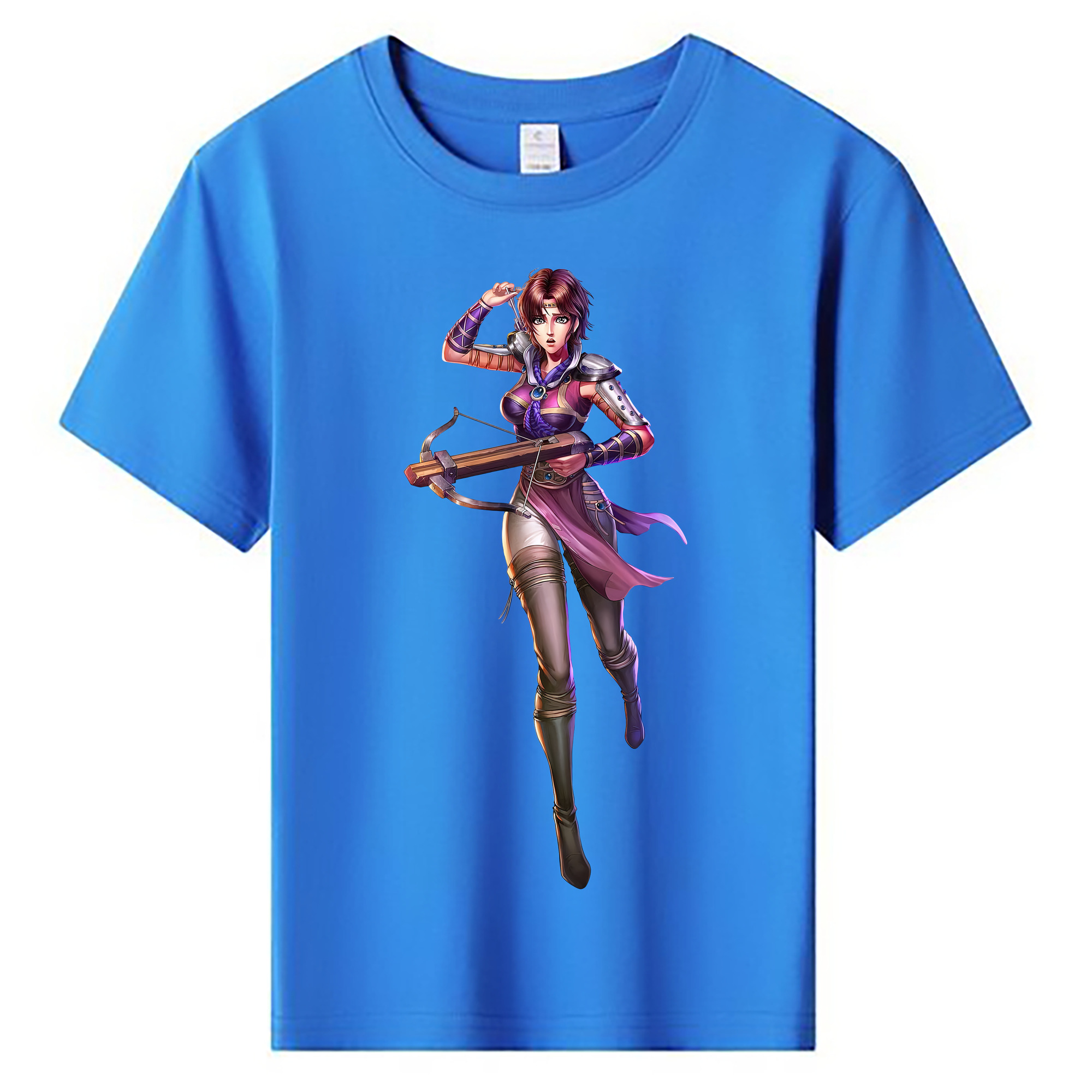 （画像用） 北斗の拳 Fist of the North Star 綿100％キッズTシャツ（フロントプリント）